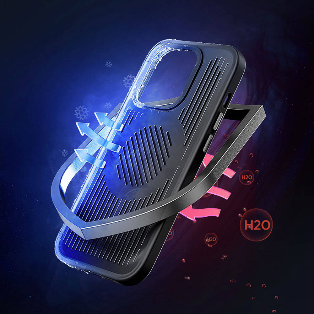 Benks Biliz iPhone 14 Pro Max M-safe Şarj Özellikli Düşme Dirençli Soğutucu Kılıf Benks Biliz iPhone 14 Pro Max M-safe Şarj Özellikli Düşme Dirençli Soğutucu Kılıf